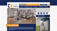 Desktop Screenshot of ox-furniture.com